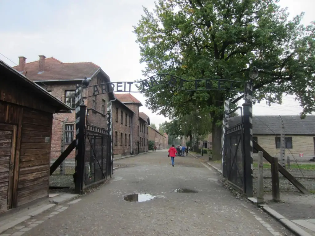 Auschwitz Eingangstor