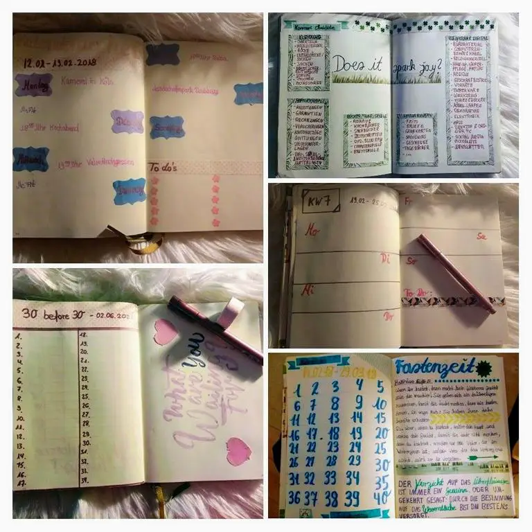 Collage Bullet Journal