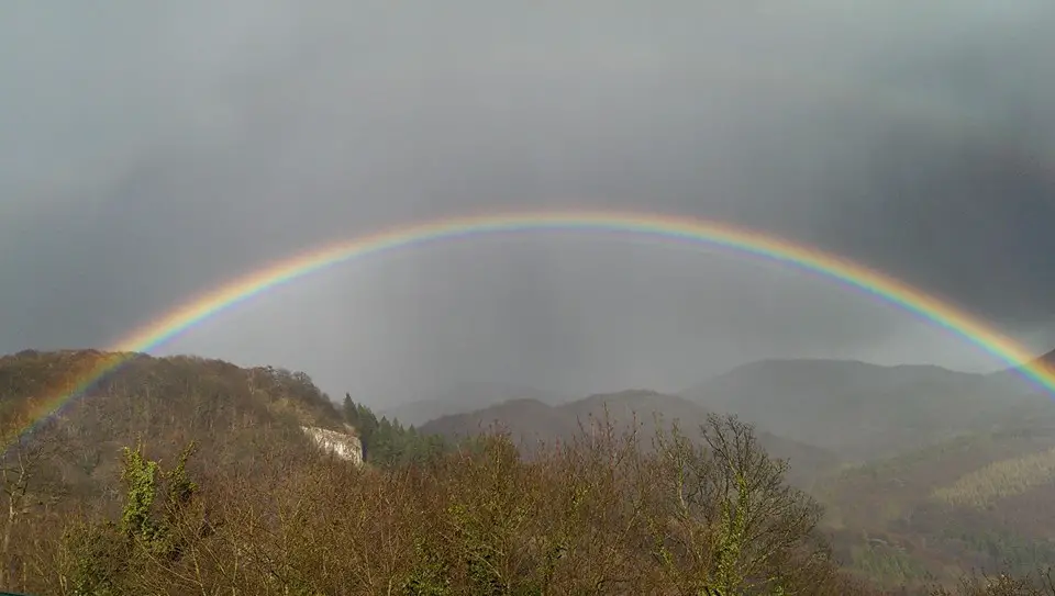 Frühlings-Bucketlist: Regenbogen auf dem Drachenfels
