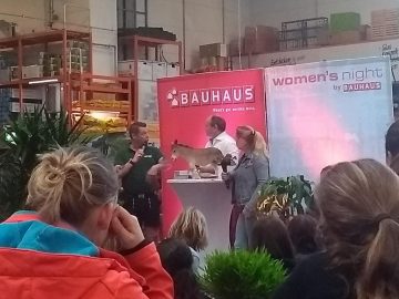 Handwerken lernen bei der Bauhaus Women's Night - Denise' Bucket List