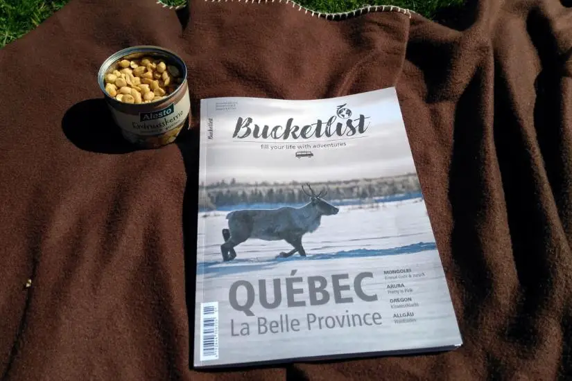 Bucketlist Magazin Cover - Québec: La Belle Province