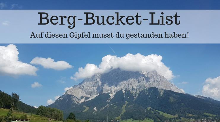 Berg-Bucket-List