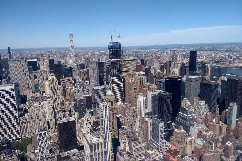 Blick von der Aussichtsplattform Empire State Building