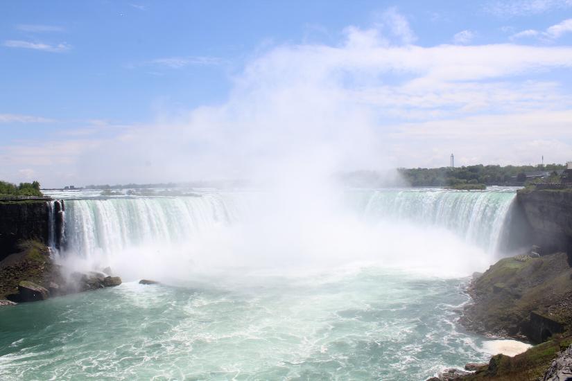 Niagara Fälle von der kanadischen Seite aus