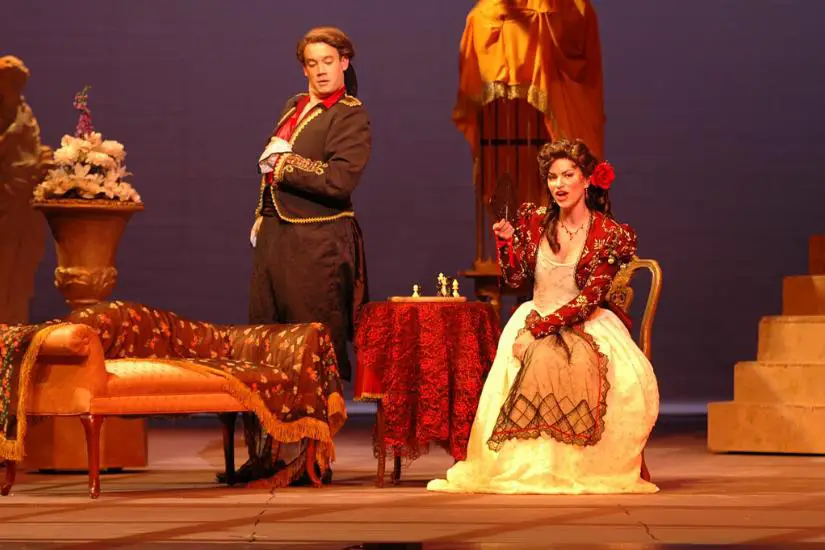 Szene aus einer Oper
