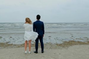 Hochzeitsfotoshooting am Strand auf Fano