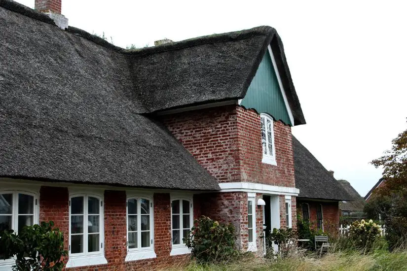 Haus mit Reetdach in Sønderho