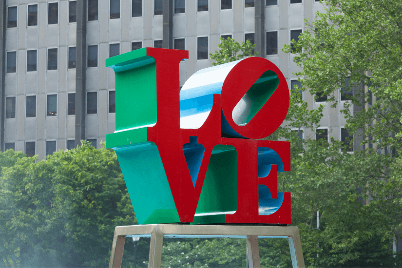 Love Sculpture Philadelphia