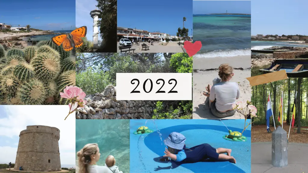 Collage mit meinen schönsten Bilder aus dem Jahr 2022 (Denise' Bucket List Blog)