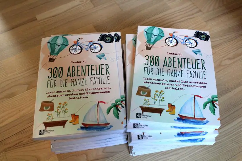 Stapel Bücher: 300 Abenteuer für die ganze Familie von Denise Ni