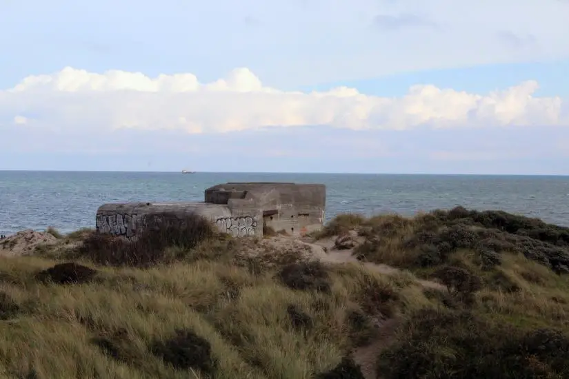 Bunker am Strand von Skagen