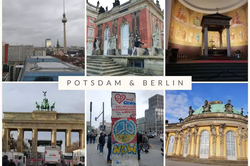 Collage Berlin und Potsdam